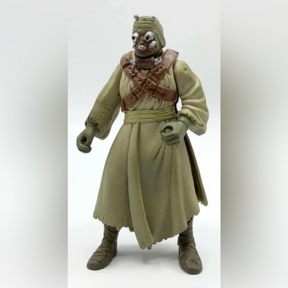 Star Wars The Power Of The Force Tusken Raider with Gaderffii Stick Figure. - Picture 4 of 8